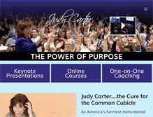 Tablet Screenshot of judycarter.com